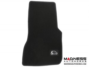 smart fortwo Floor Mats - 453 model - Carpet w/ Black Binding 